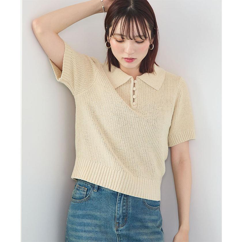 Futier Land（フューティアランド） Tシャツ 半袖 サマーニット ニット