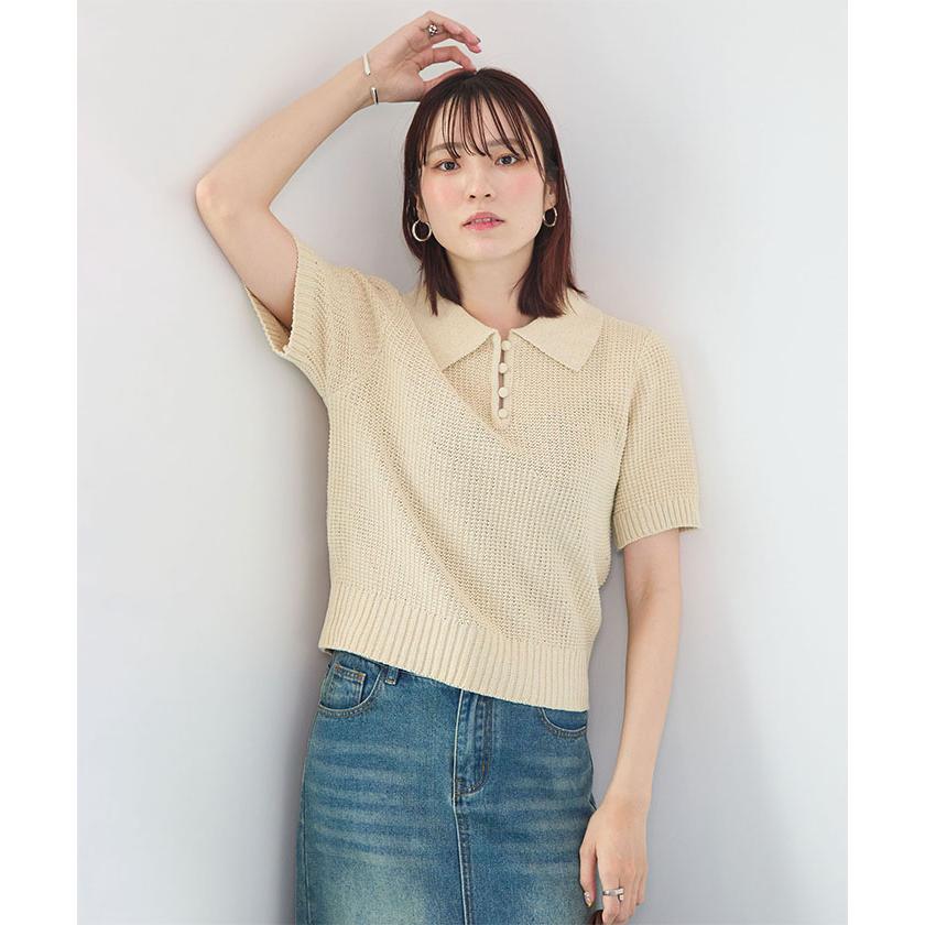 Futier Land（フューティアランド） Tシャツ 半袖 サマーニット ニット