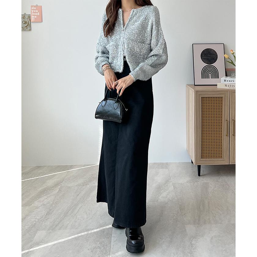 Futier Land（フューティアランド） カーディガン ニット キラキラ