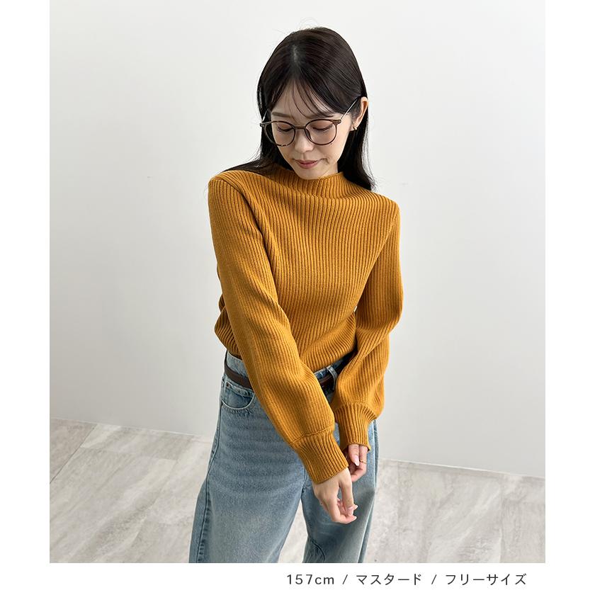 Futier Land（フューティアランド） ニット レディース 秋冬 袖ポワン