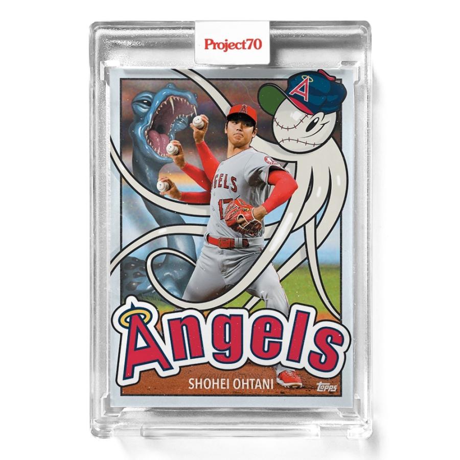 大谷翔平 #478 Shohei Ohtani by Greg 'CRAOLA' Simkins（2021 MLB Topps Project70）｜futoinu-shokai