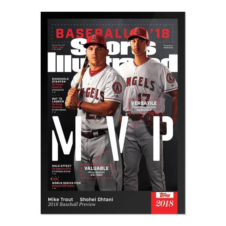 大谷翔平 & マイク・トラウト #36 アメリカ有名スポーツ雑誌の表紙を