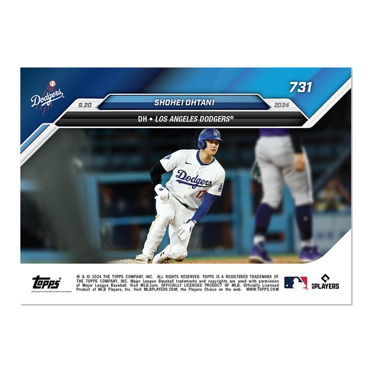 Topps 大谷翔平 二刀流 1イニング記録 カード Topps 大谷翔平 二刀流 1イニング記録 カード Topps 大谷翔平