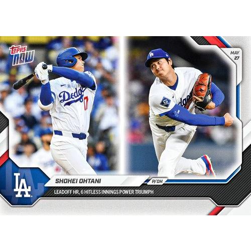 Topps 大谷翔平 #0256 先頭打者弾＆6回ノーヒット零封の歴史的ワンマン 