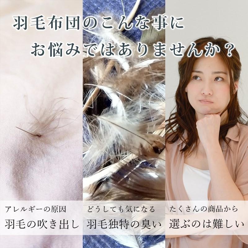 洗える掛けふとん 羽毛の使い心地  ダウンフィール掛けふとん シングル |  | 18