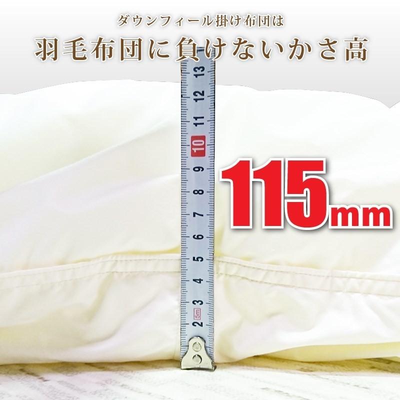 洗える掛けふとん 羽毛の使い心地  ダウンフィール掛けふとん シングル |  | 02
