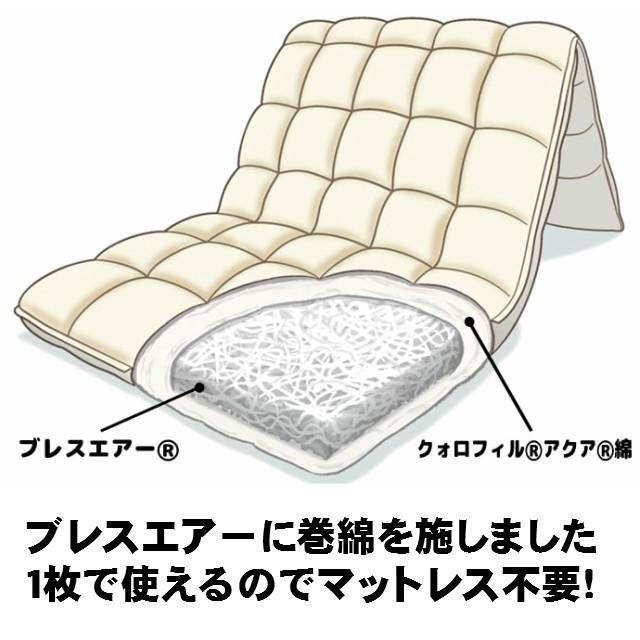 極上寝心地敷きふとん ブレスエアー 体圧分散敷きふとん　シングル |  | 03