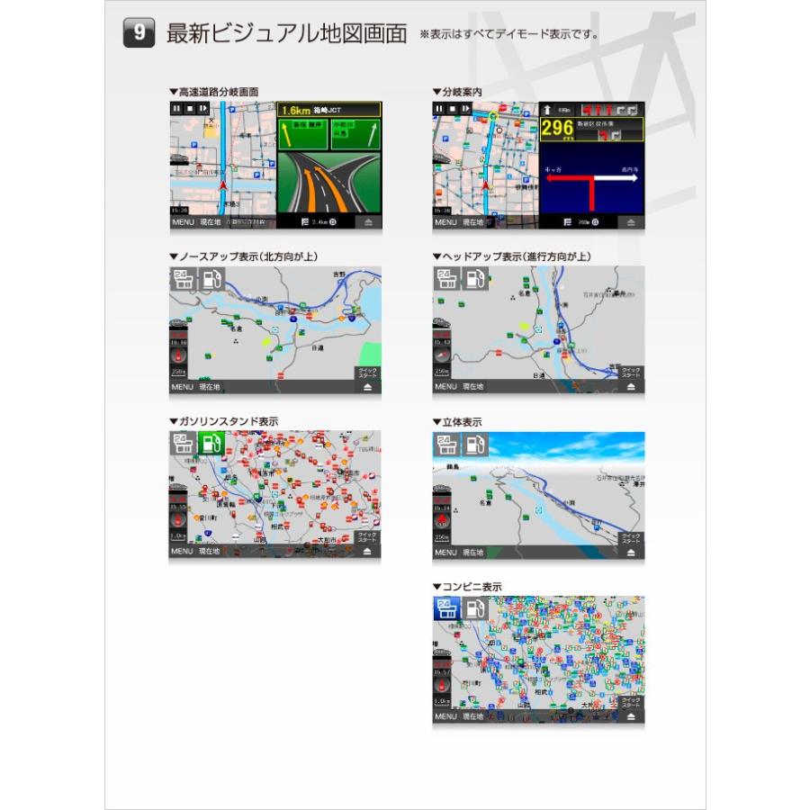 ドライブレコーダー ナビ ワンセグTV 7インチ ドラレコ トンネル