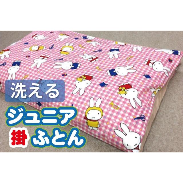 【洗える】ジュニア掛ふとん (ヌード布団・柄カバー付) インビスタ