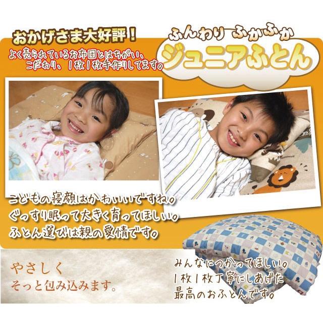 【洗える】ジュニア掛ふとん (ヌード布団・柄カバー付) インビスタ_1