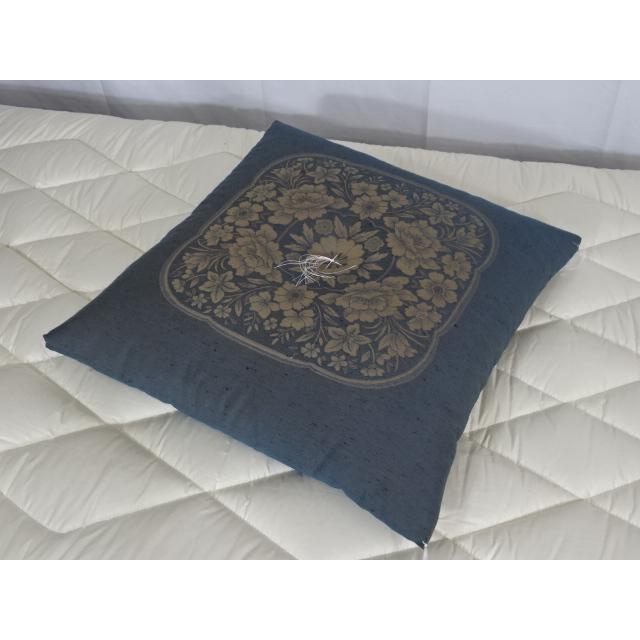 座布団 クッション 厚い 八端判 セット 絹絞 59×63cm 5枚組 国産