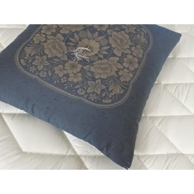 座布団 クッション 厚い 八端判 セット 絹絞 59×63cm 5枚組 国産