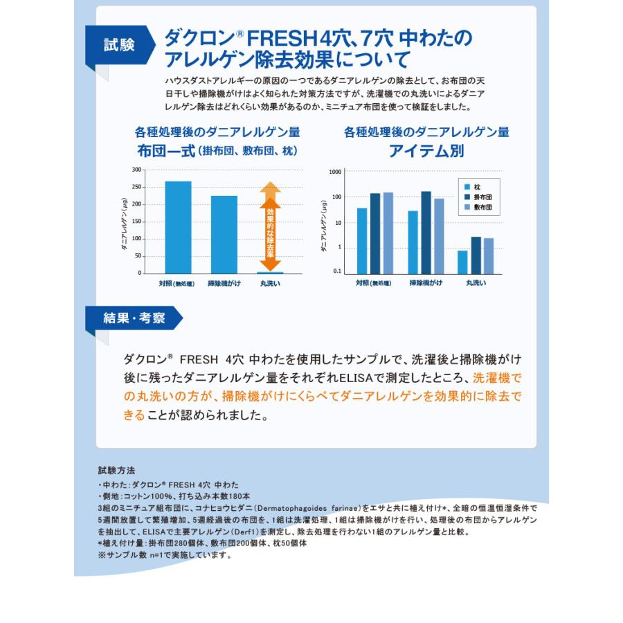 掛け布団 セミダブルロング　ダニを通さない アルファイン 掛け布団 セミダブル｜futon-planner｜07