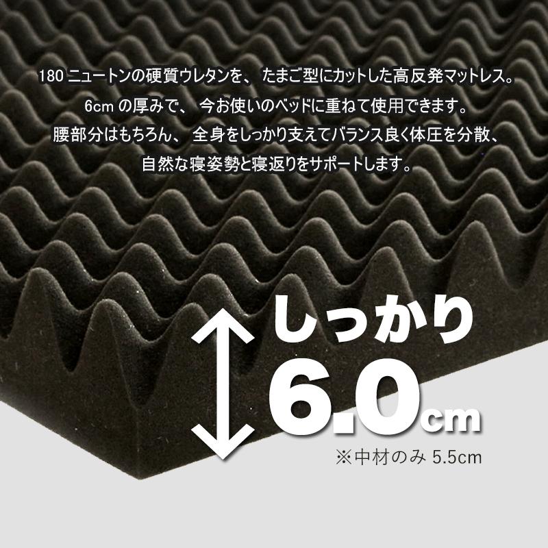 高反発マットレス 体圧分散 ライズ ゼログラビティ シングル スリープ