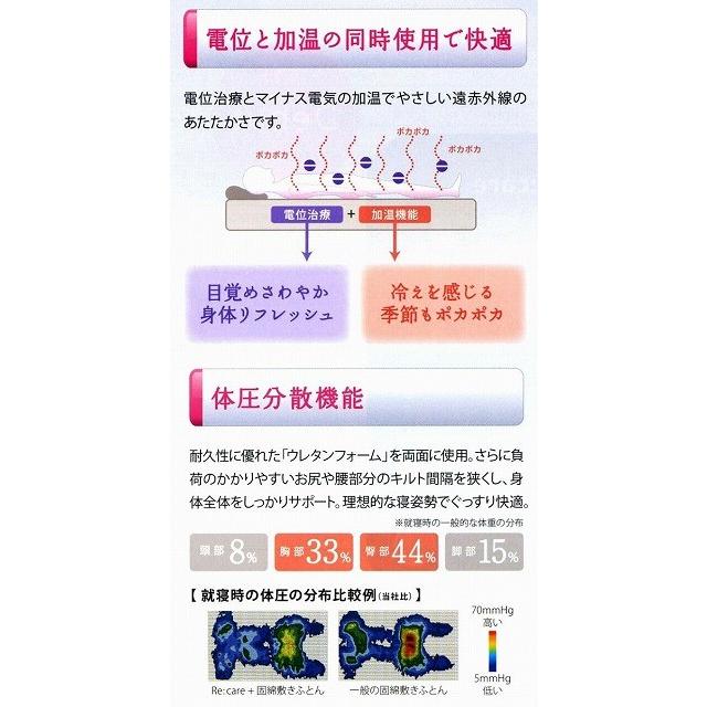西川（nishikawa） 【特典】西川 リケア 24+ 家庭用電位治療器 Re:care