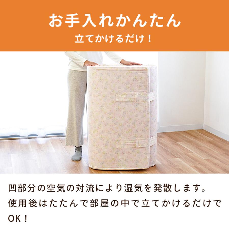 西川（nishikawa） マットレス セミダブル 敷布団 点で支える健康敷き