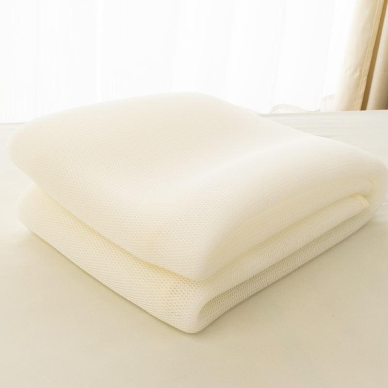 敷きパッド ダブル 旭化成フュージョン使用 通気性＆体圧分散