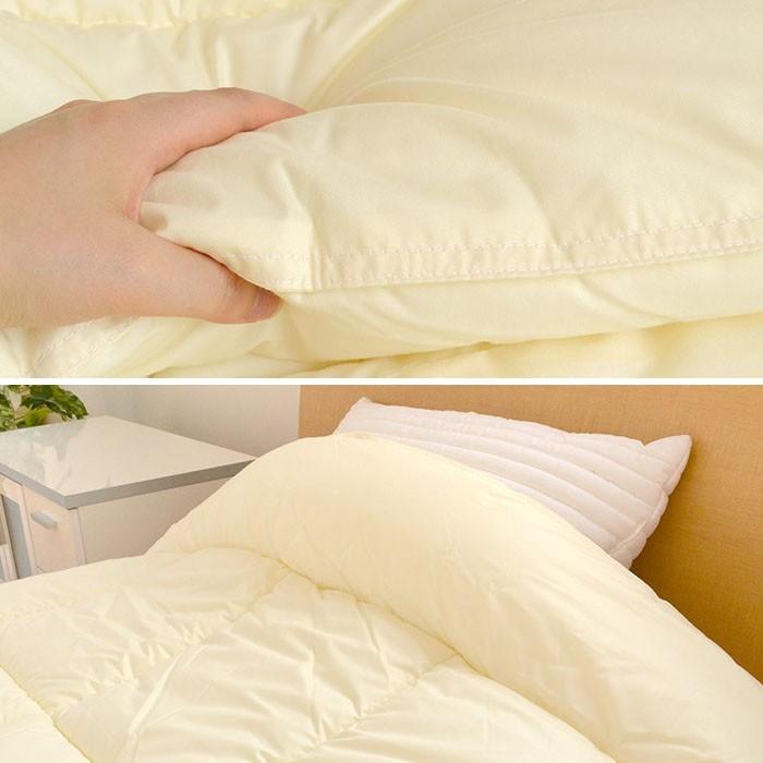 洗える布団 掛け布団 セミダブル 日本製 インビスタ ダクロン