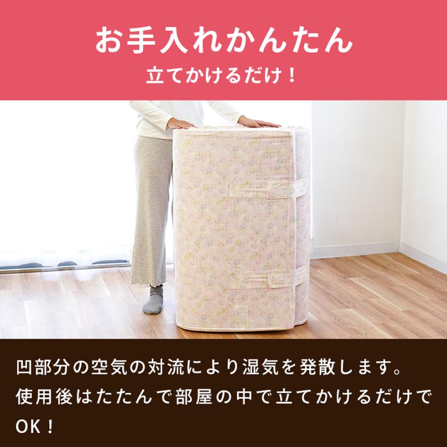 西川（nishikawa） 敷布団 マットレス セミダブル 点で支える健康敷き