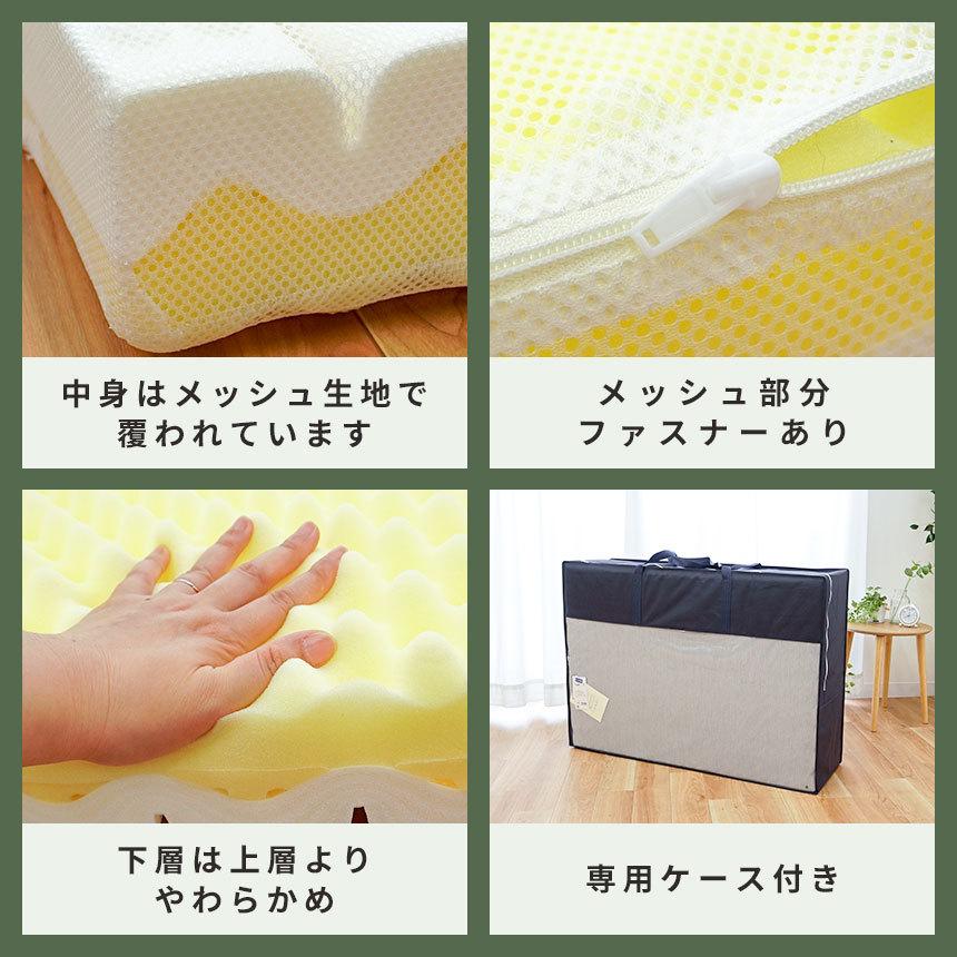 ロマンス小杉　ロマンスエコー専用敷きパッド　100×205　詰め物ウール100% rm-00116-sl-01.jpg