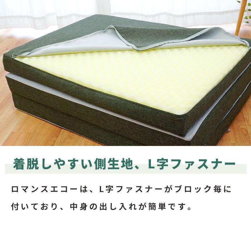ロマンス小杉 ロマンスエコー マットレス セミダブル 敷布団 敷き布団