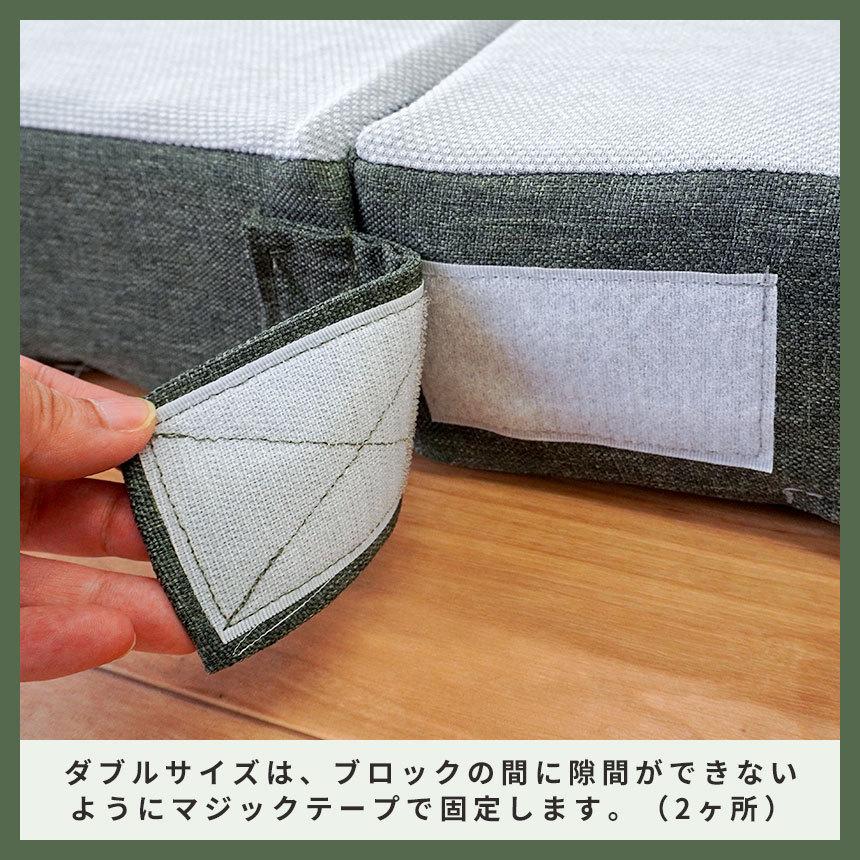 ロマンス小杉 ロマンスエコー マットレス ダブル 敷布団 敷き布団 固さ