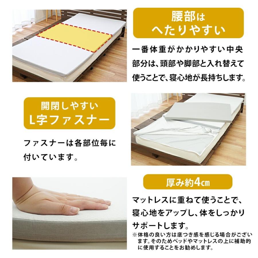 布団セット シングル 西川 布団3点セット 掛け布団 マットレストッパー 枕 シンプル 新生活 来客用 圧縮 | 西川 | 07