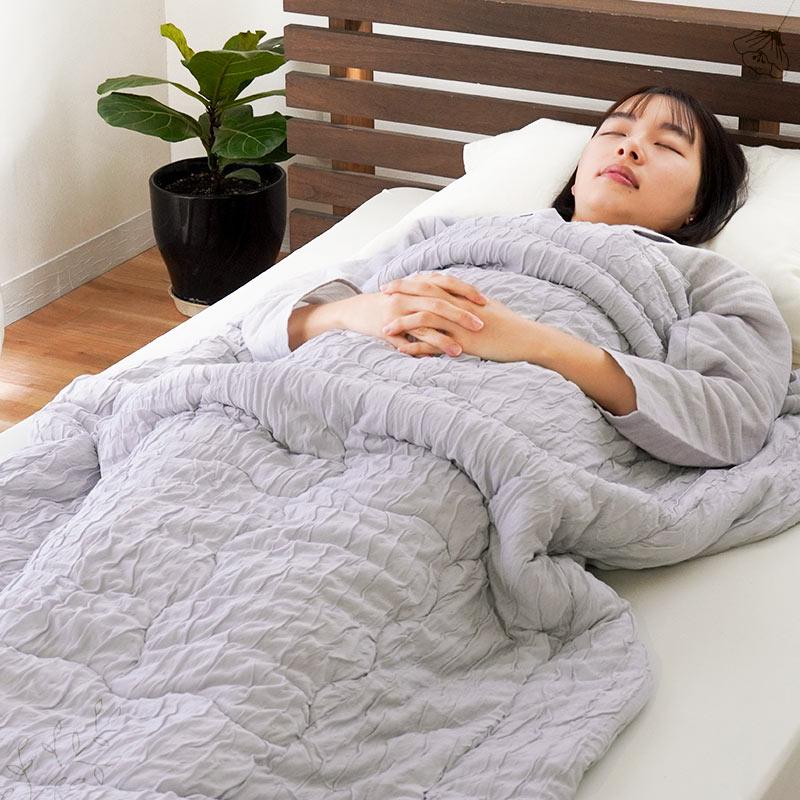 ハーフケット 肌掛け布団 キルトケット 100×140cm とろふわマイクロ