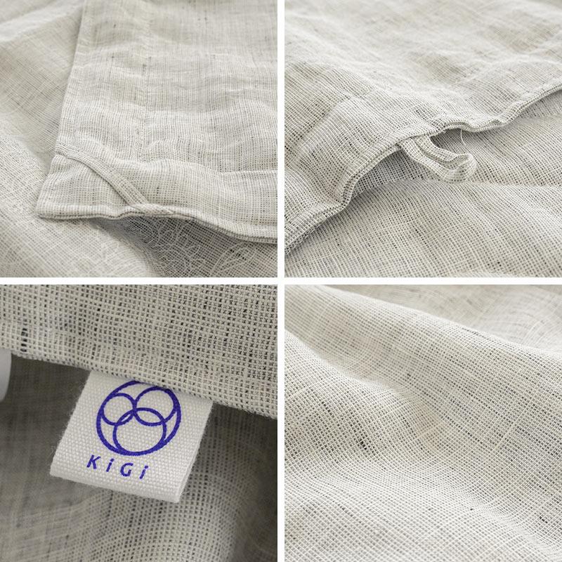 ロマンス小杉 肌掛け布団 シングル 日本製 麻100％ リネン ラミー 夏