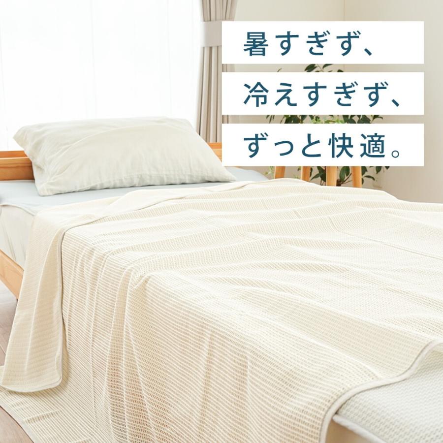 ホワイト 100%コットン メッシュ　ケット　大幅値下げ中です！ エアスルーケット 夏用 メッシュケット 日本製 綿 綿混 ポリエステル