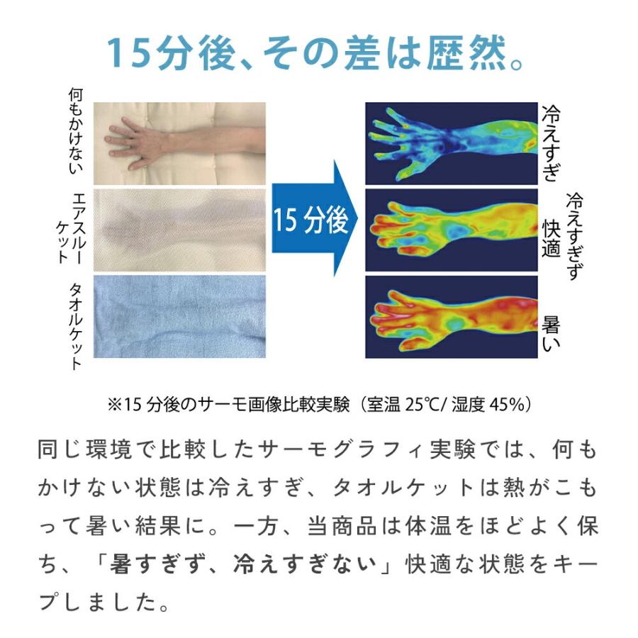 エアスルーケット 夏用 メッシュケット 日本製 綿 綿混 ポリエステル