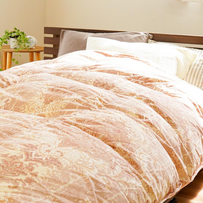 【エコダウン使用】寒冷地仕様　羽毛布団　ダブル　190×210 ホテル仕様 エコダウン使用】寒冷地仕様 羽毛布団 クイーンサイズ 210×210