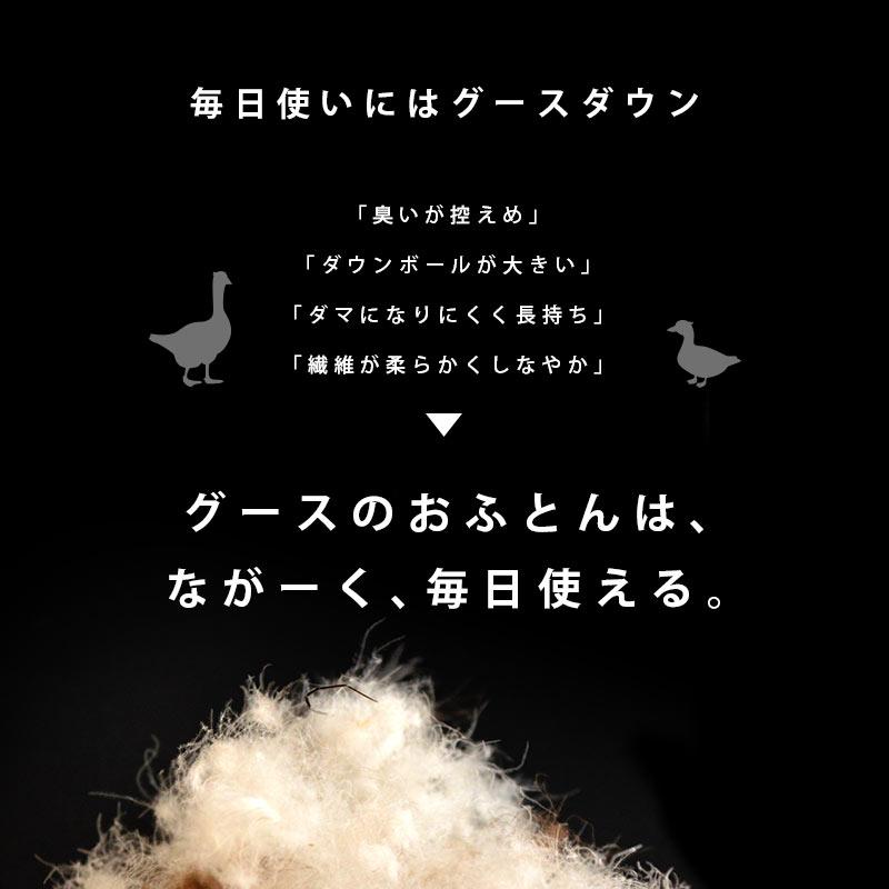 （ダブル）新品＊四つ星エクセル＊フランス産１，７キロ増量＊二層式羽毛布団（ 羽毛布団 ダブル ロマンス小杉 衿元フィット フランス産ダウン90