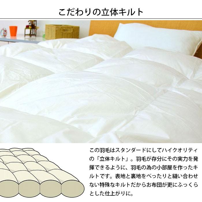 羽毛布団 クイーン 暖かい布団 日本製 ダウン93％ オールシーズン2枚