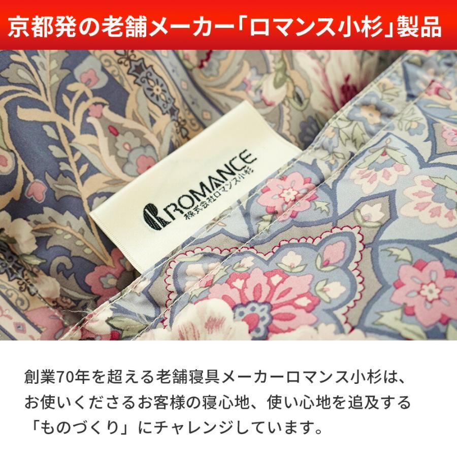 ロマンス小杉 ダウンケット 羽毛肌掛け布団 シングル 2枚組