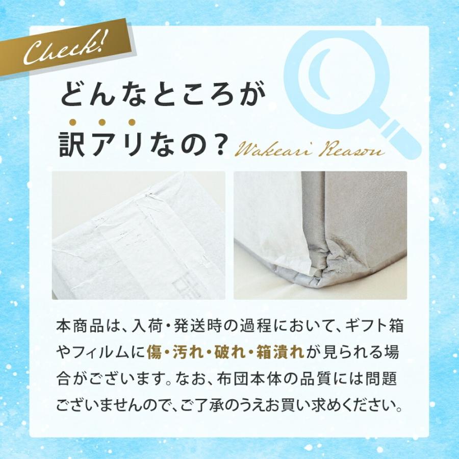 西川（nishikawa） 訳あり品 ダウンケット シングル 洗える 羽毛肌