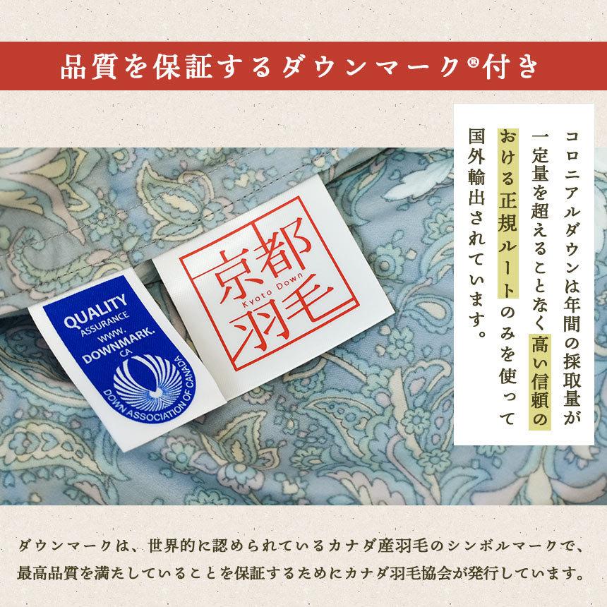 カナダ産100%カナディアンホワイトグース羽毛布団シングル最高級品 昭和西川 100年羽毛］羽毛肌掛けふとん・ダウンケット 日本製