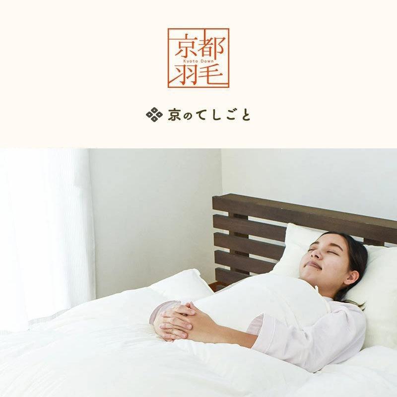 羽毛布団 シングル ホワイトダウン90％ 日本製 国内パワーアップ加工 秋冬 冬用 抗菌 無地 羽毛掛け布団 心 kokoro おすすめ |  | 01