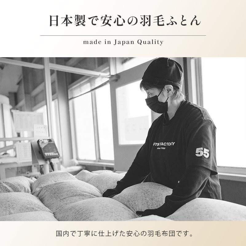 羽毛花柄掛け布団 ブルガリア産 ホワイトダウン 中古 羽毛花柄掛け布団 ブルガリア産 ホワイトダウン 中古