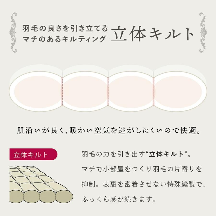 西川（nishikawa） 羽毛布団 シングル ポーランドダウン90% 1.0kg