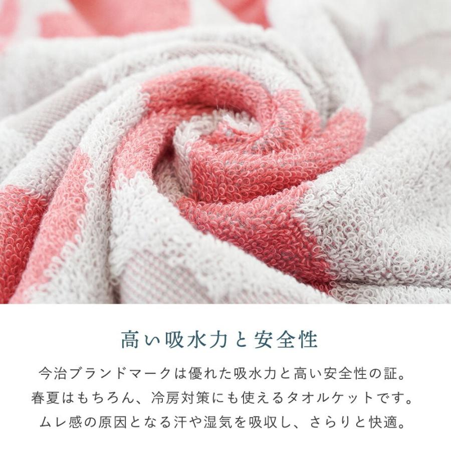 新品  ストロベリー柄 タオルケット2枚セット 今治タオル（imabari towel） タオルケット 今治 シングル 2枚セット