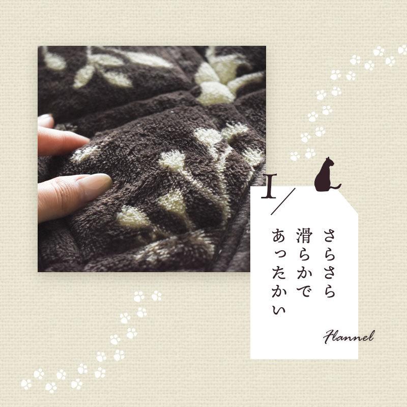 暖かい敷きパッド 冬 毛布 ダブル フランネル ねこ柄 洗える 敷パッドシーツ 秋冬 ミャオリラ おすすめ |  | 08