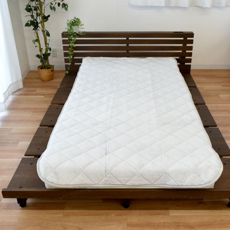 西川（nishikawa） 暖かい敷きパッド 冬 敷パッド ダブル 冬用 冬