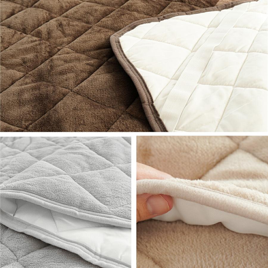 西川（nishikawa） 暖かい敷きパッド 冬 敷パッド クイーン 冬用