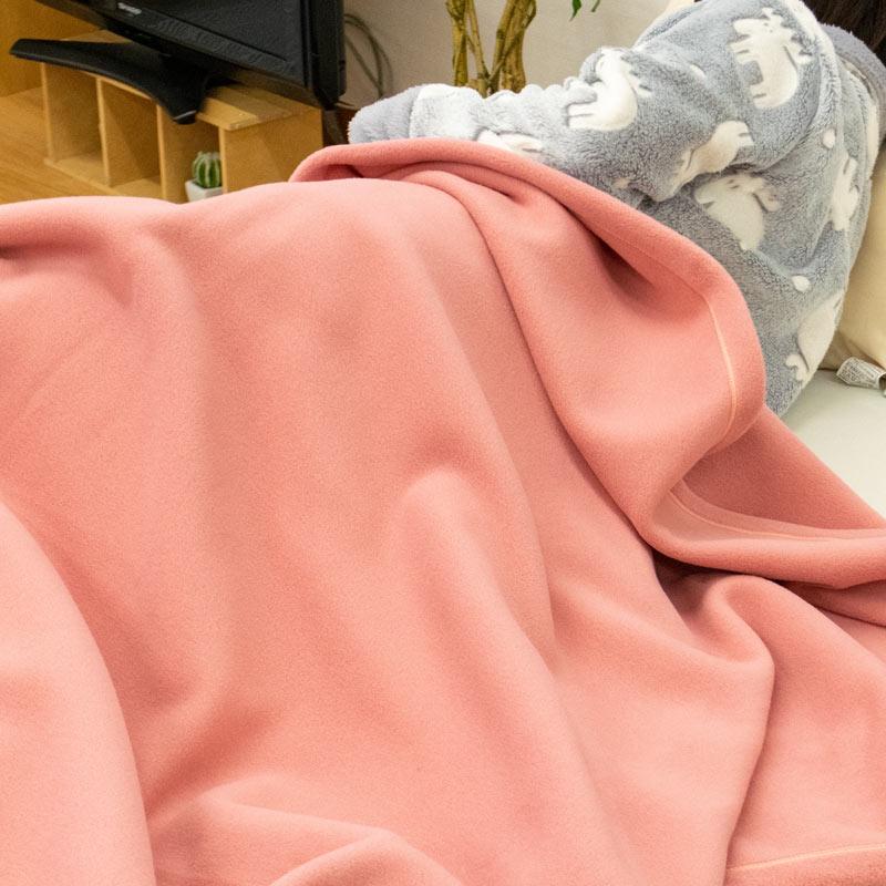 ポーラテック フリース毛布 シングル 日本製 高機能 軽量 掛け