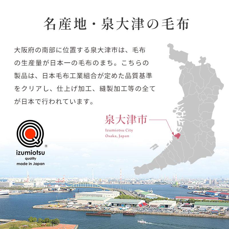 西川（nishikawa） ウール毛布 シングル 日本製 泉州 毛羽部分ウール