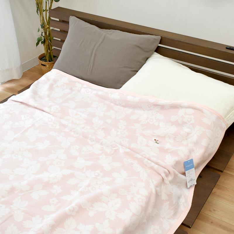 WEDGWOOD（ウェッジウッド） 西川 綿毛布 シングル 日本製 綿100