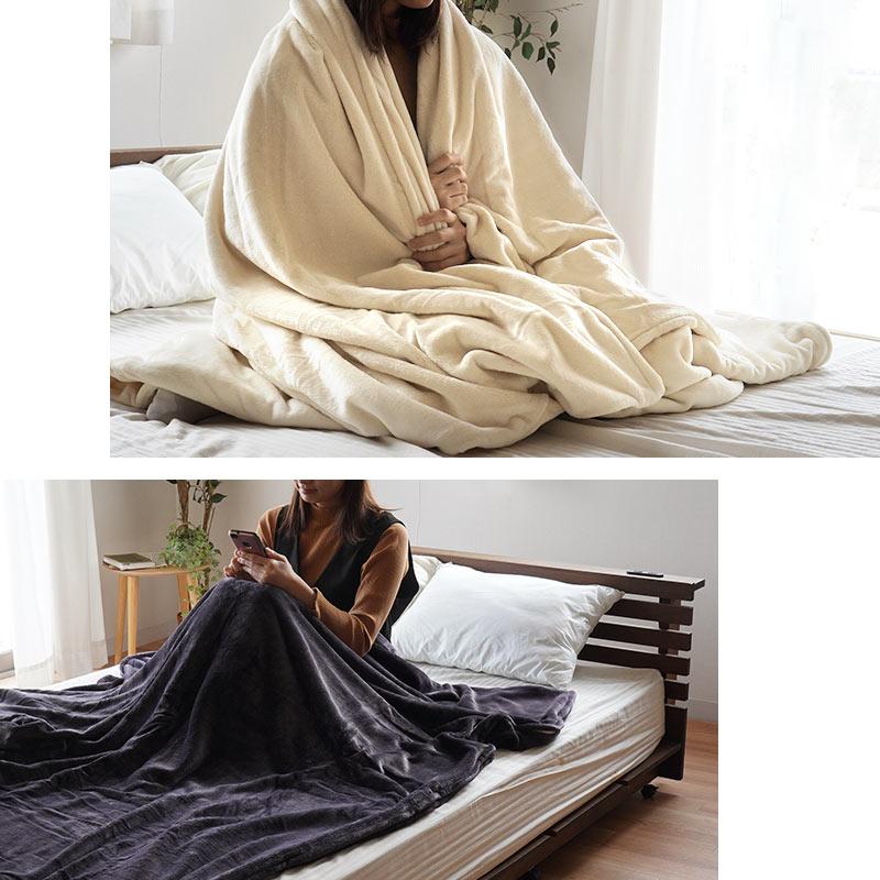 期間限定価格！西川クイーンサイズあったか掛け布団カバー毛布