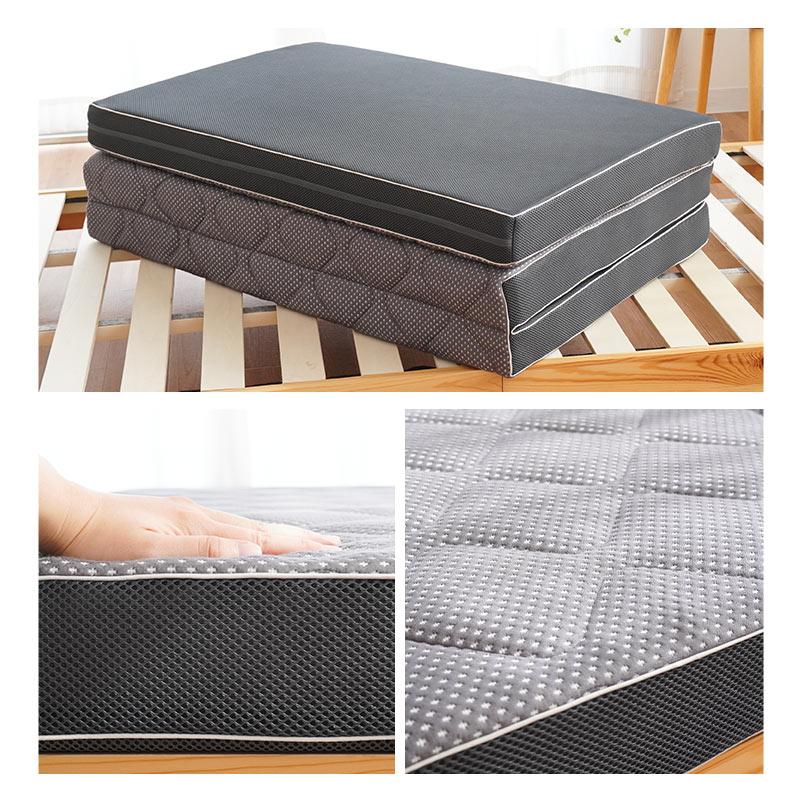 三つ折りマットレス「心寝」専用スペアカバー シングル 日本製