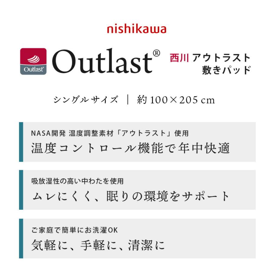 アウトラスト2点セット パッドシーツ SPAスポーツ シルバー